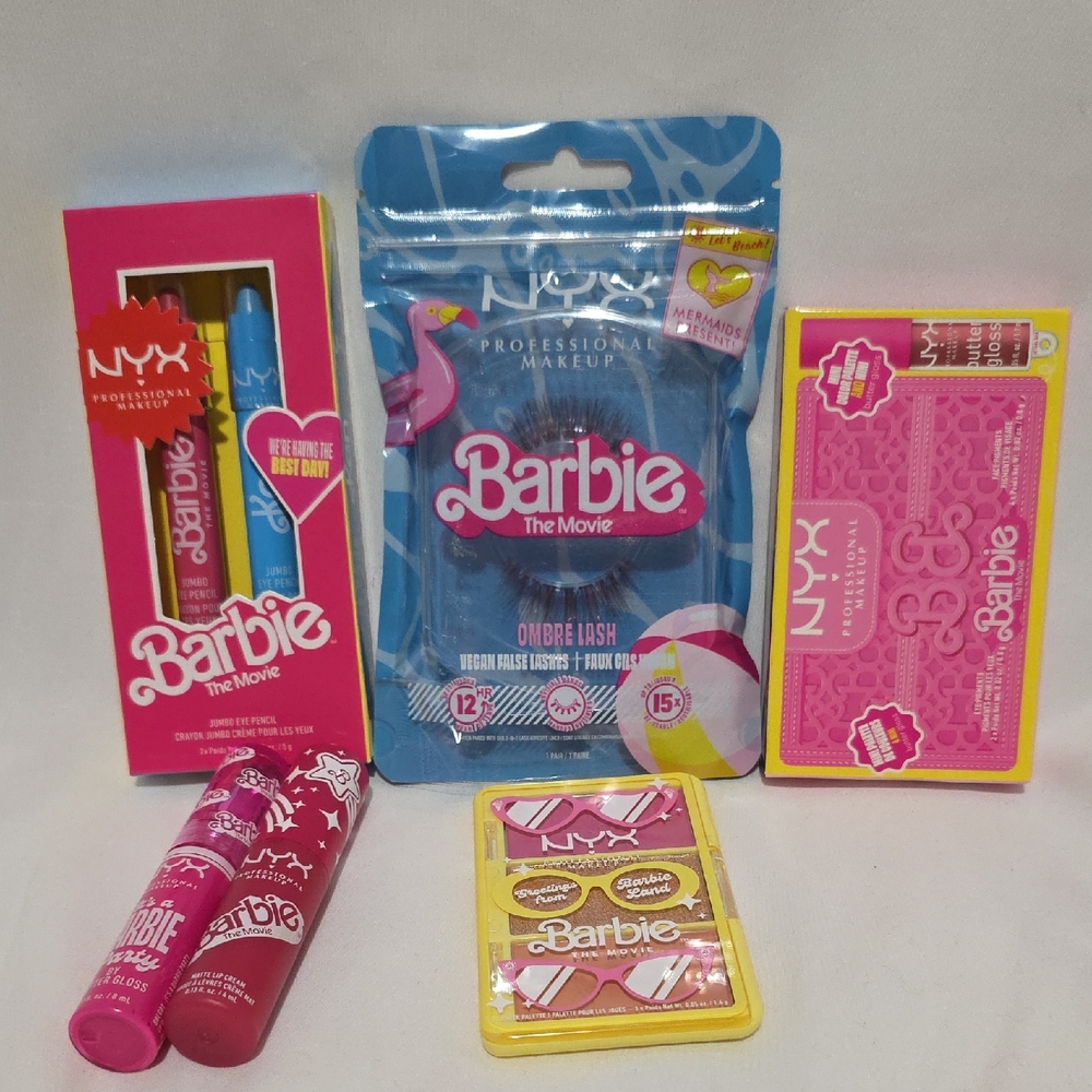 NYX Barbie Makeup Collection - Pink and Yellow